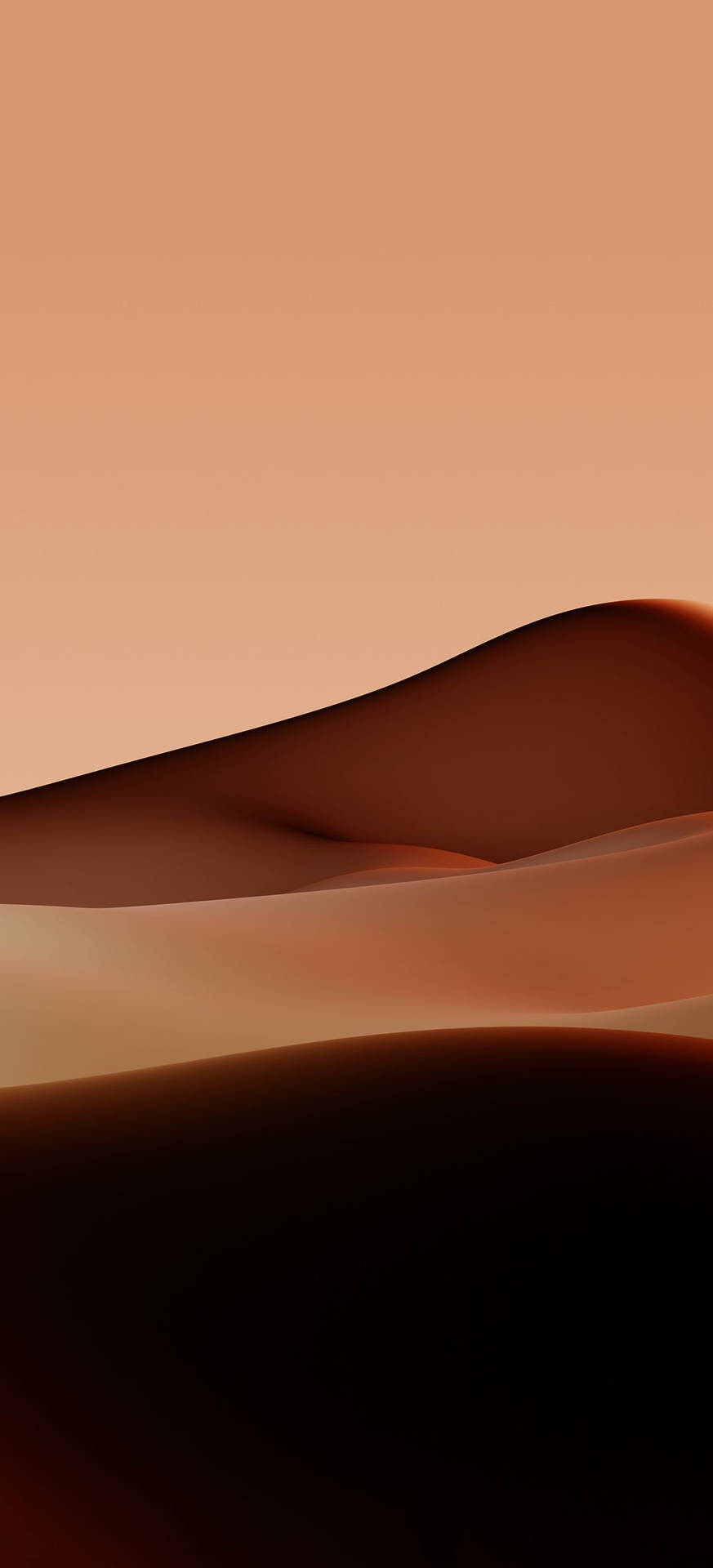 Vivo Y20 Brown Sand Dunes Background