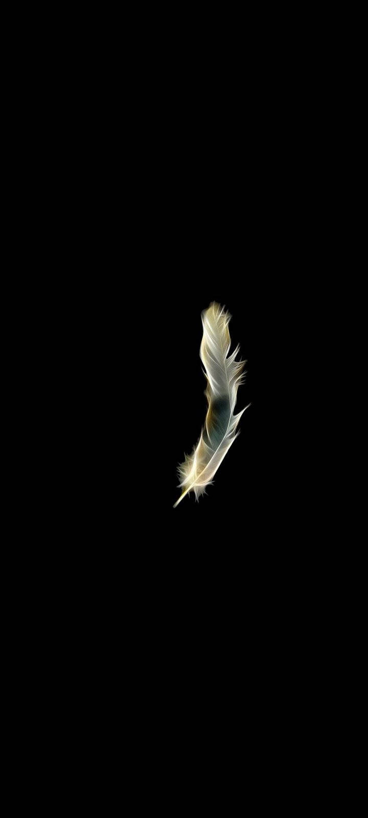 Vivo Y20 Floating White Feather