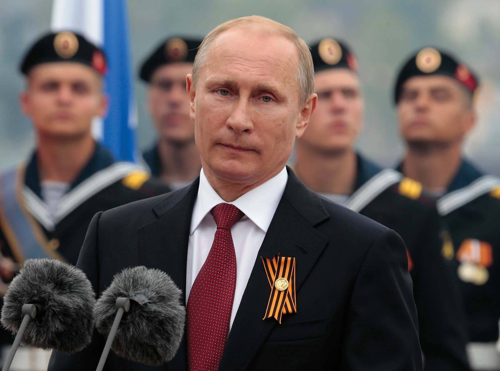 Vladimir Putin Looking At Camera Wallpaper