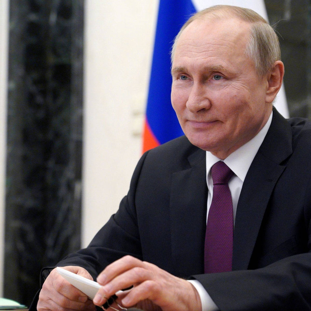 Vladimir Putin Smiling Wallpaper