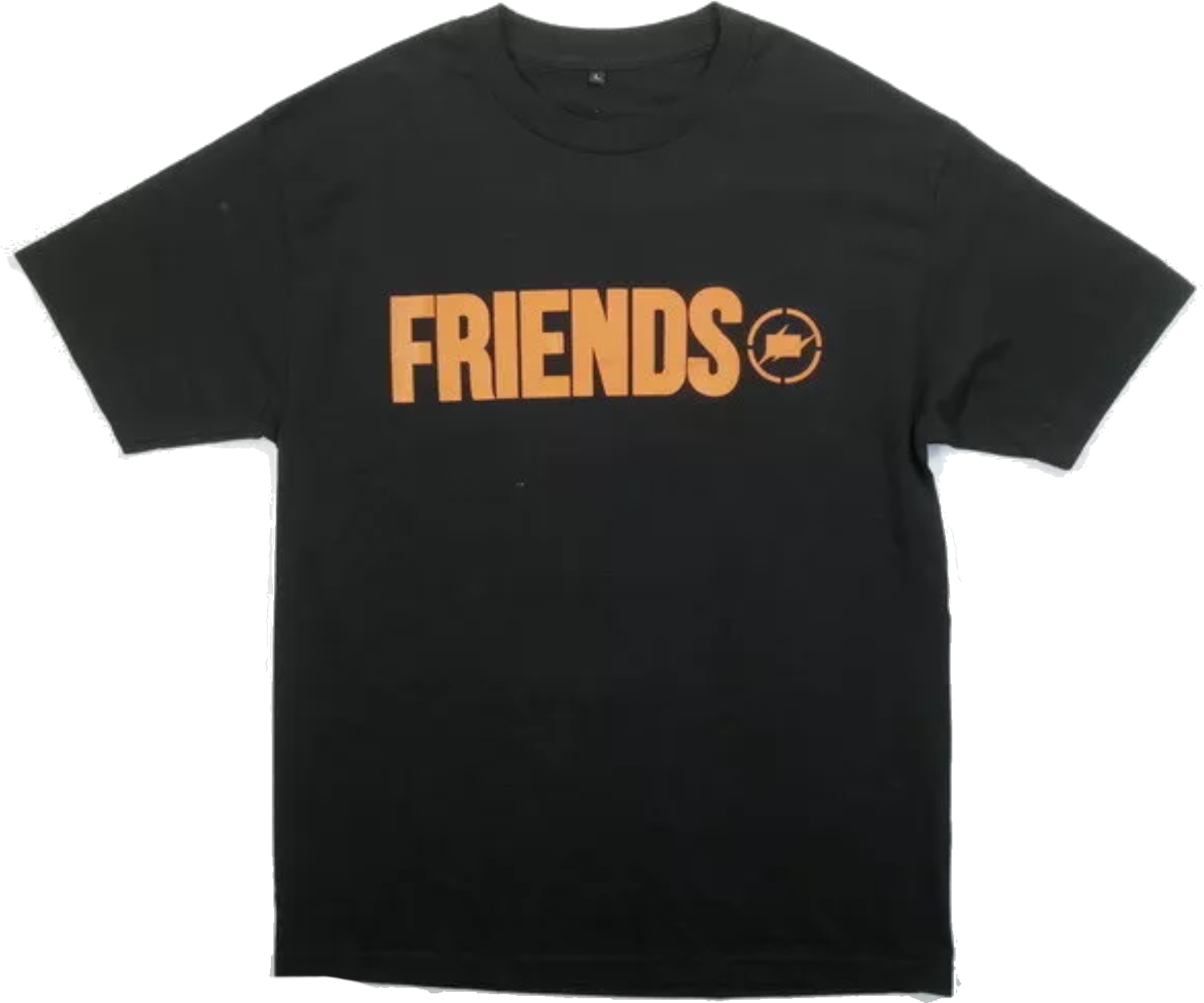 Vlone Friends T Shirt Black PNG