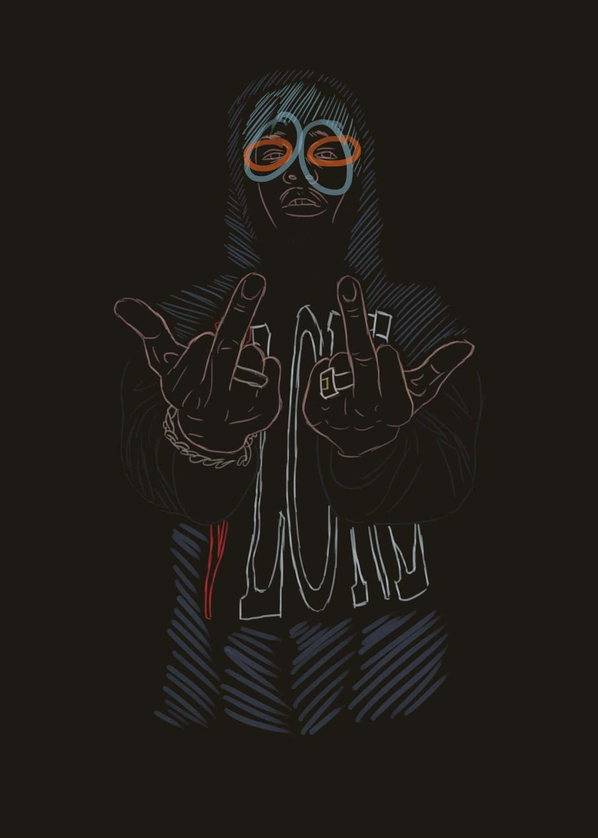 "Be Unique with the Vlone Iphone" Wallpaper