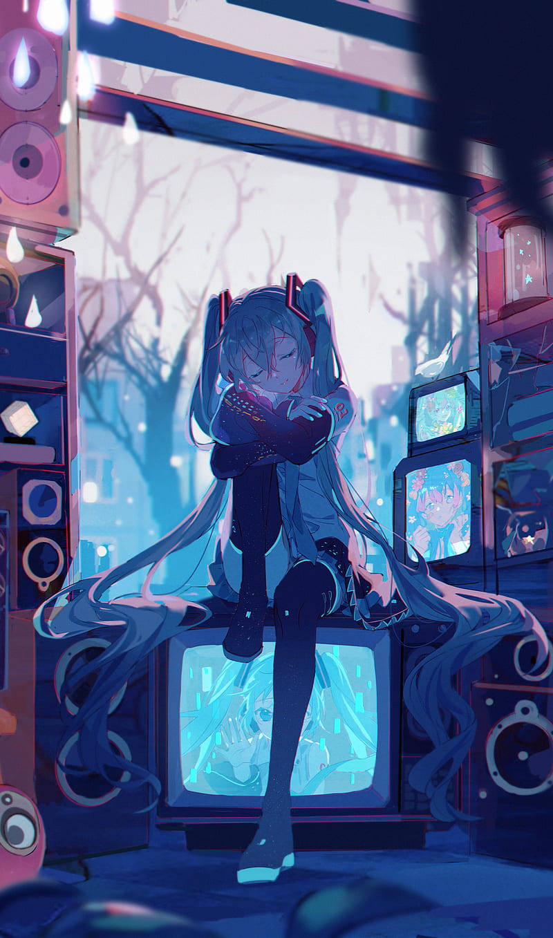 Lonely Vocaloid Wallpaper