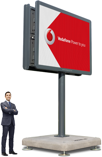 Vodafone Billboard Advertisement PNG