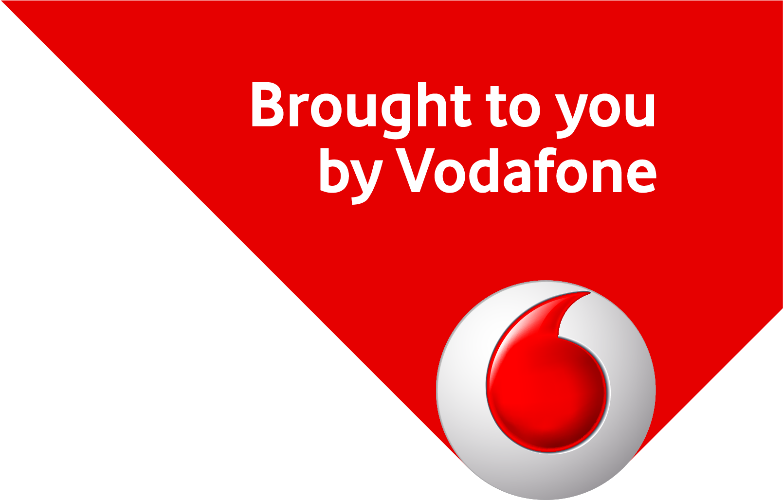 Vodafone Branding Advertisement PNG
