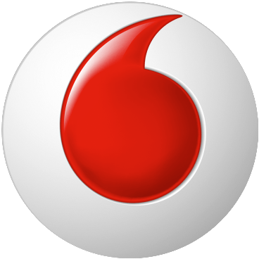 Vodafone Logo Red Speech Bubble PNG