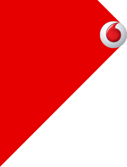 Vodafone Logoon Red Background PNG