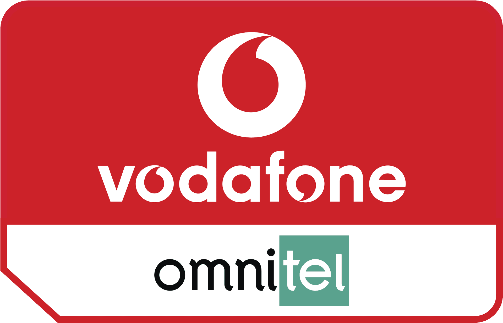 Vodafone Omnitel Branding PNG