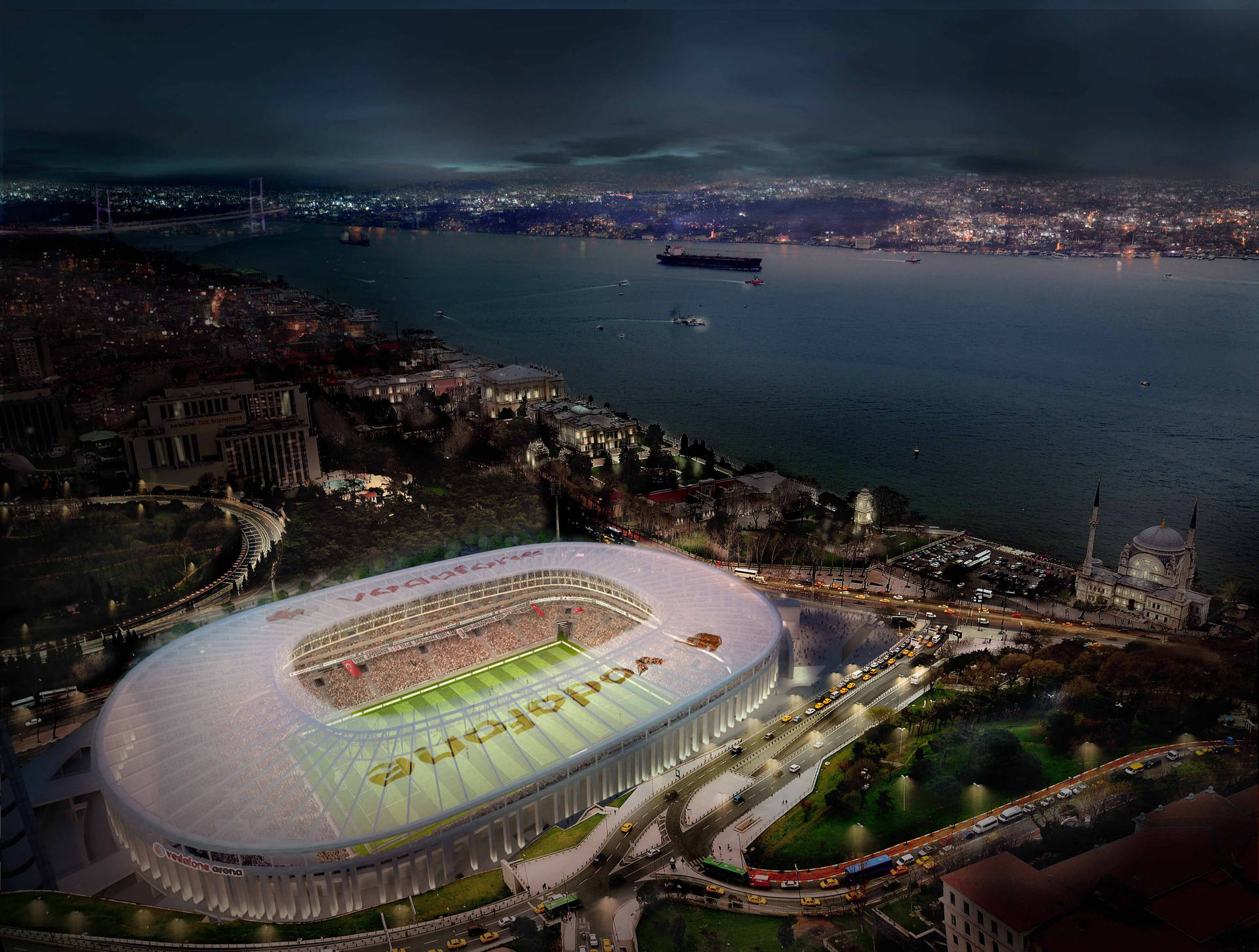 Vodafone Park Football Stadium Wallpaper