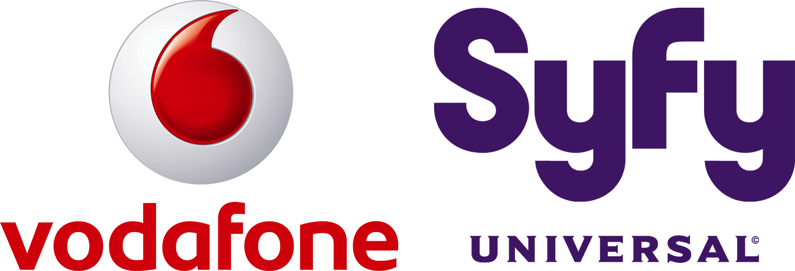 Vodafone Syfy Universal Logos PNG