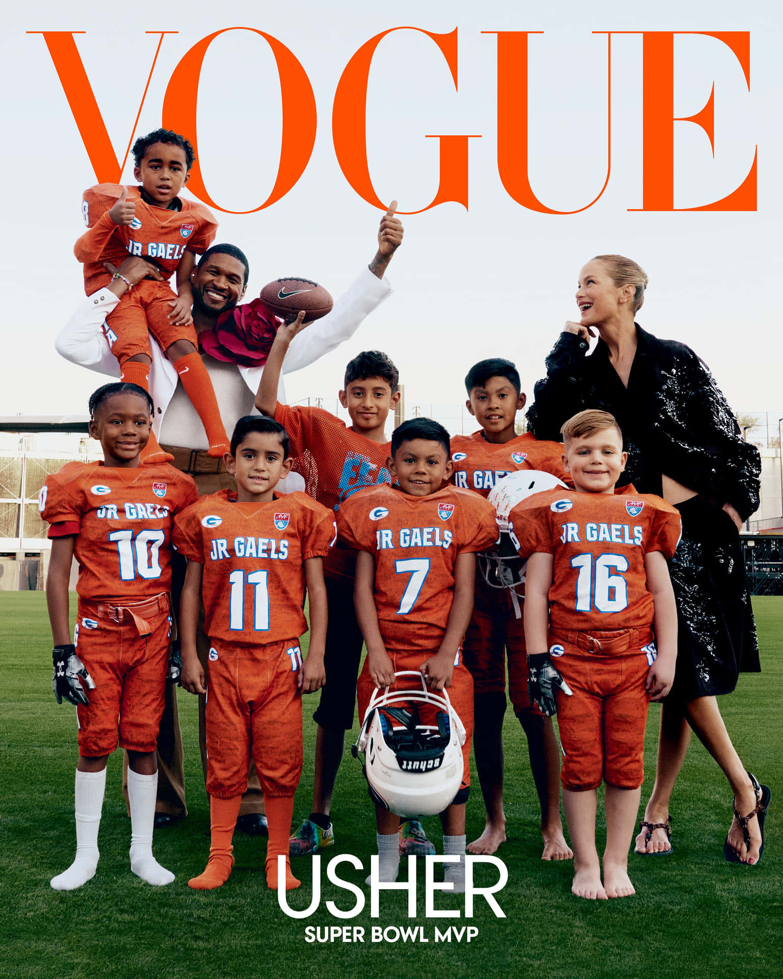 Couverture Vogue Thème Football Fond d'écran