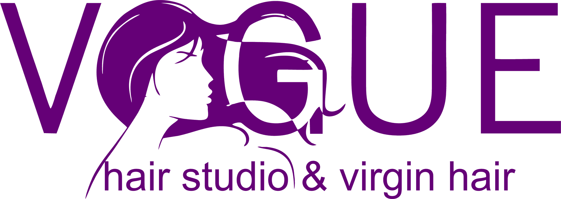 Vogue Hair Studio Logo PNG