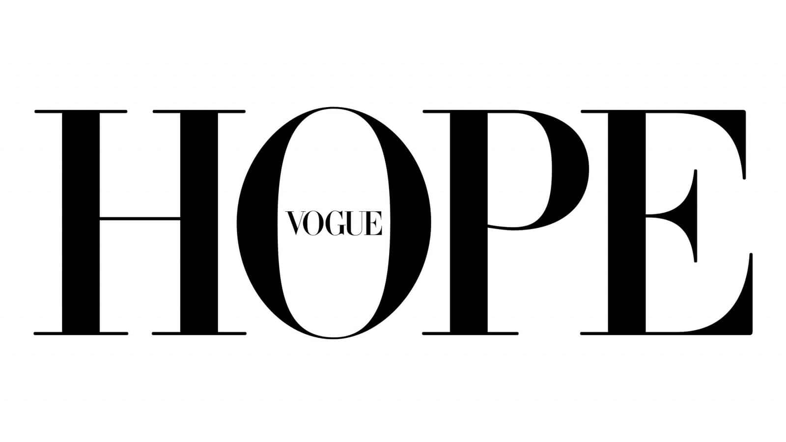 Vogue Håp Logo Design Bakgrunnsbildet