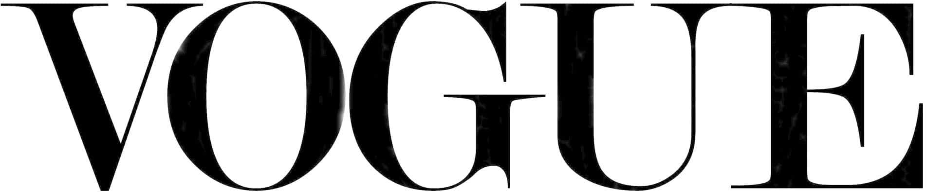 Vogue Magazine Logo Blackand White Wallpaper