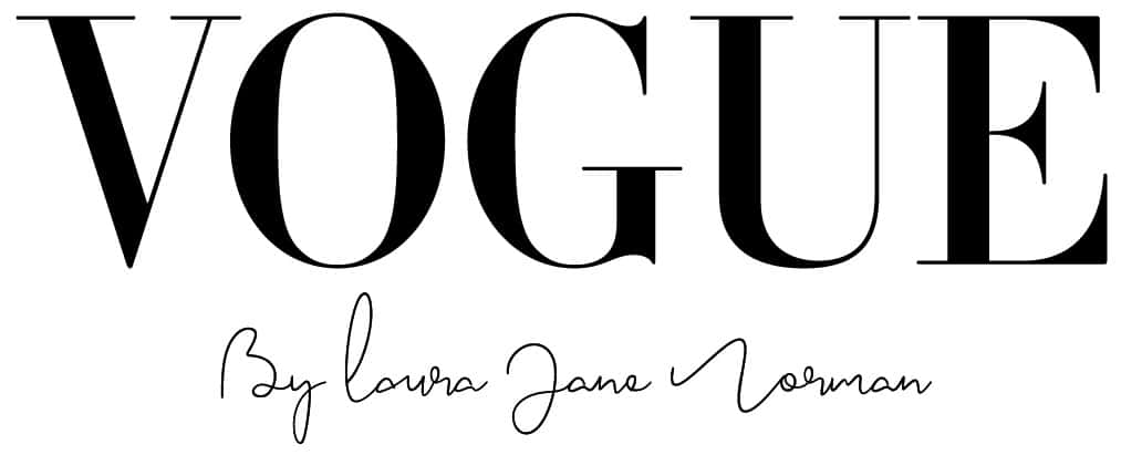 Vogue Magazine's Iconic Logo Wallpaper