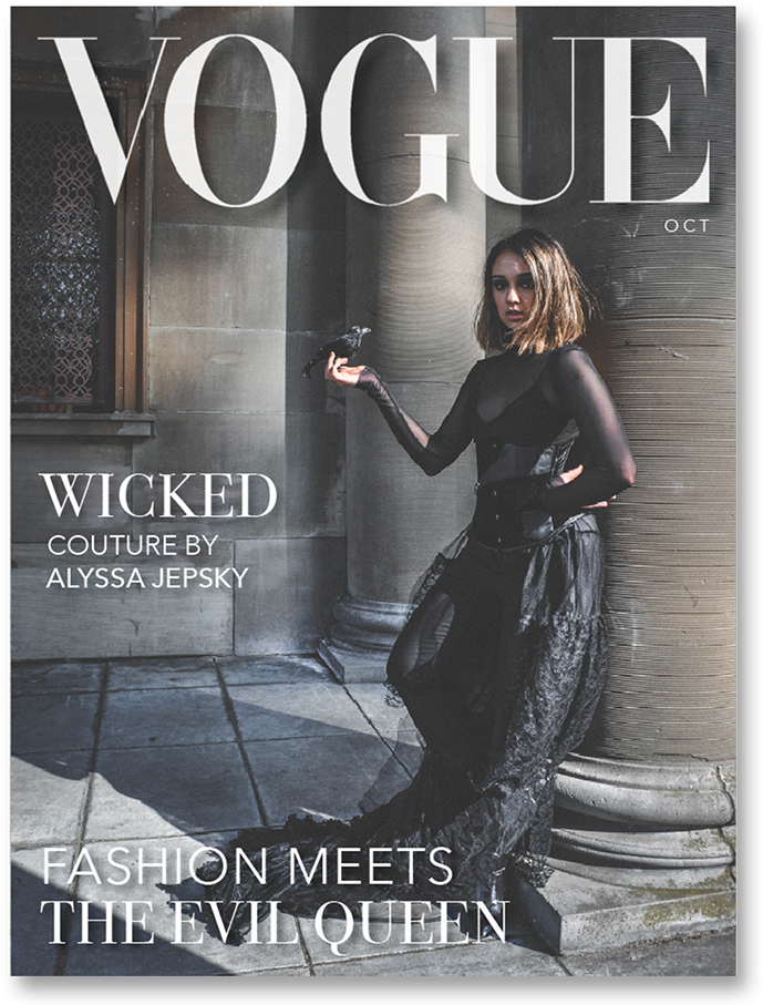 Vogue Wicked Evil Queen October Edition PNG