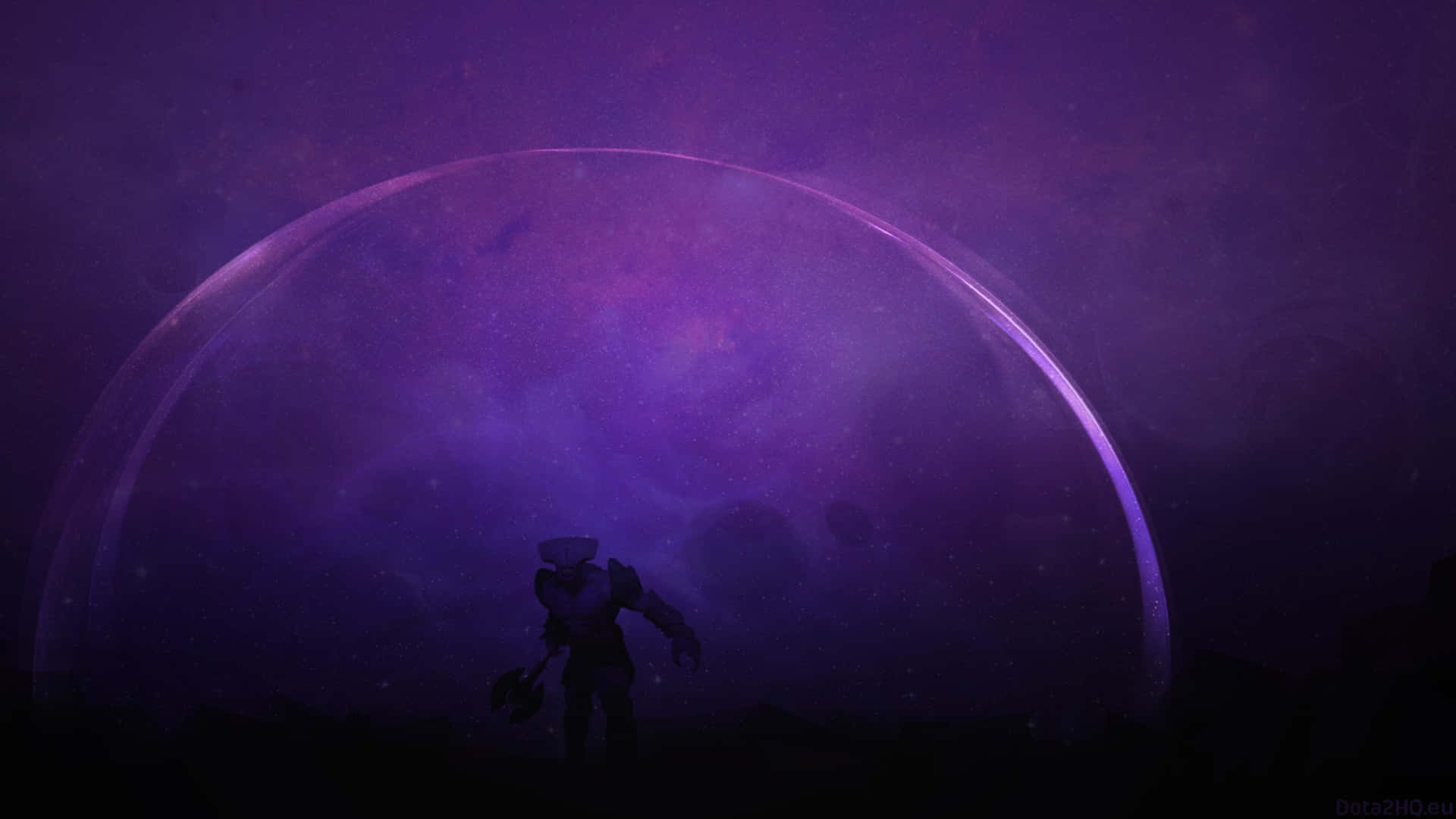 Plunging into the unknown depths of the void Wallpaper