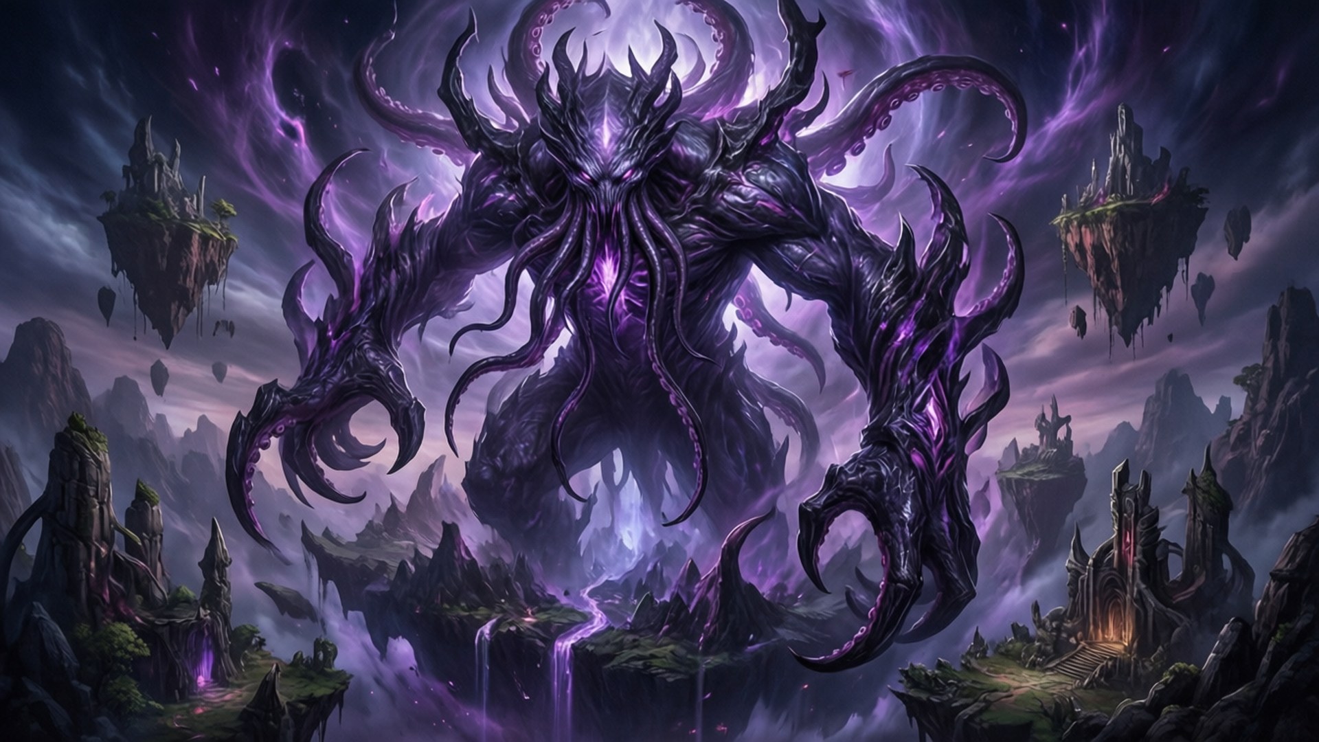 Void Keep Boss Apex Bakgrunner