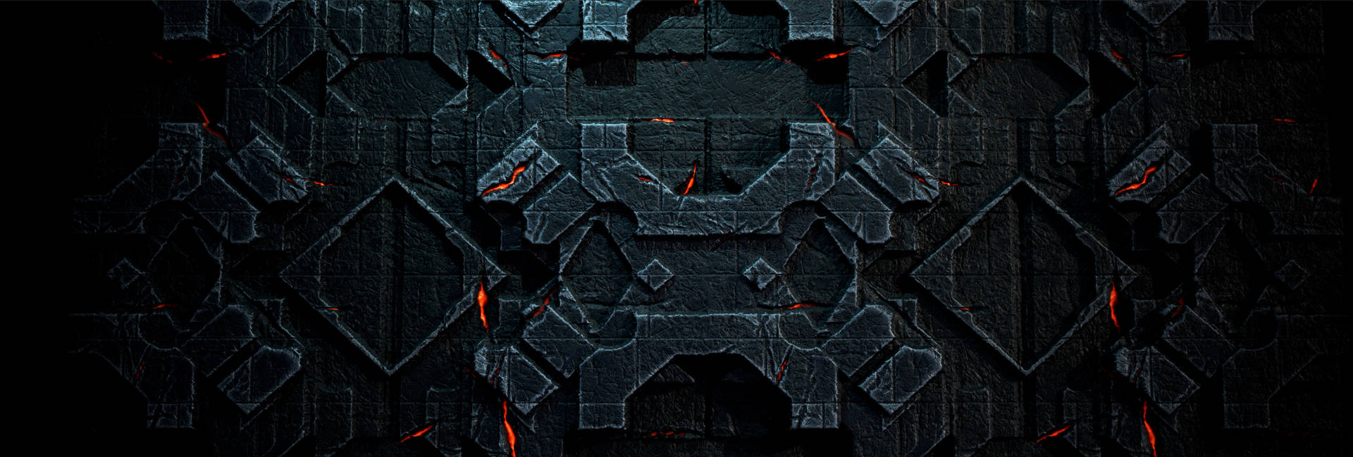 Volatil mørkefarvet væg med tekstur Wallpaper