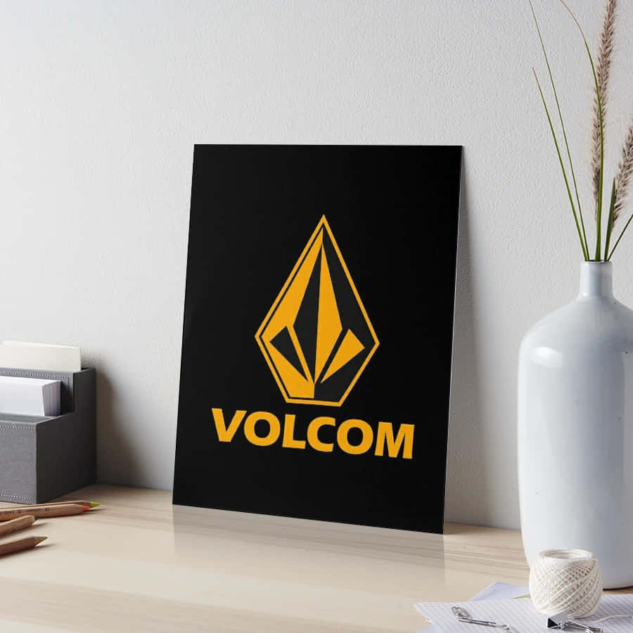 Volcom Brand Logo Display Wallpaper