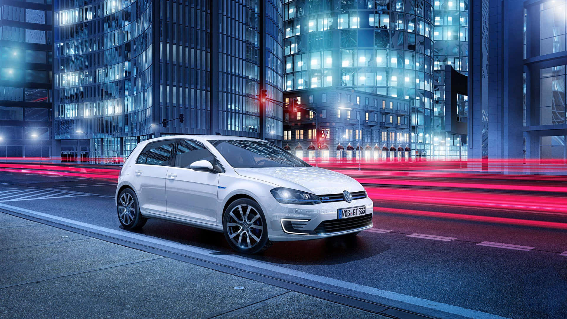 Volkswagen Golf – A Blend Of Style And Performance Wallpaper