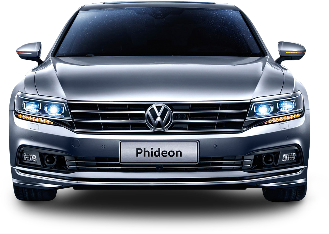 Volkswagen Phideon Front View PNG