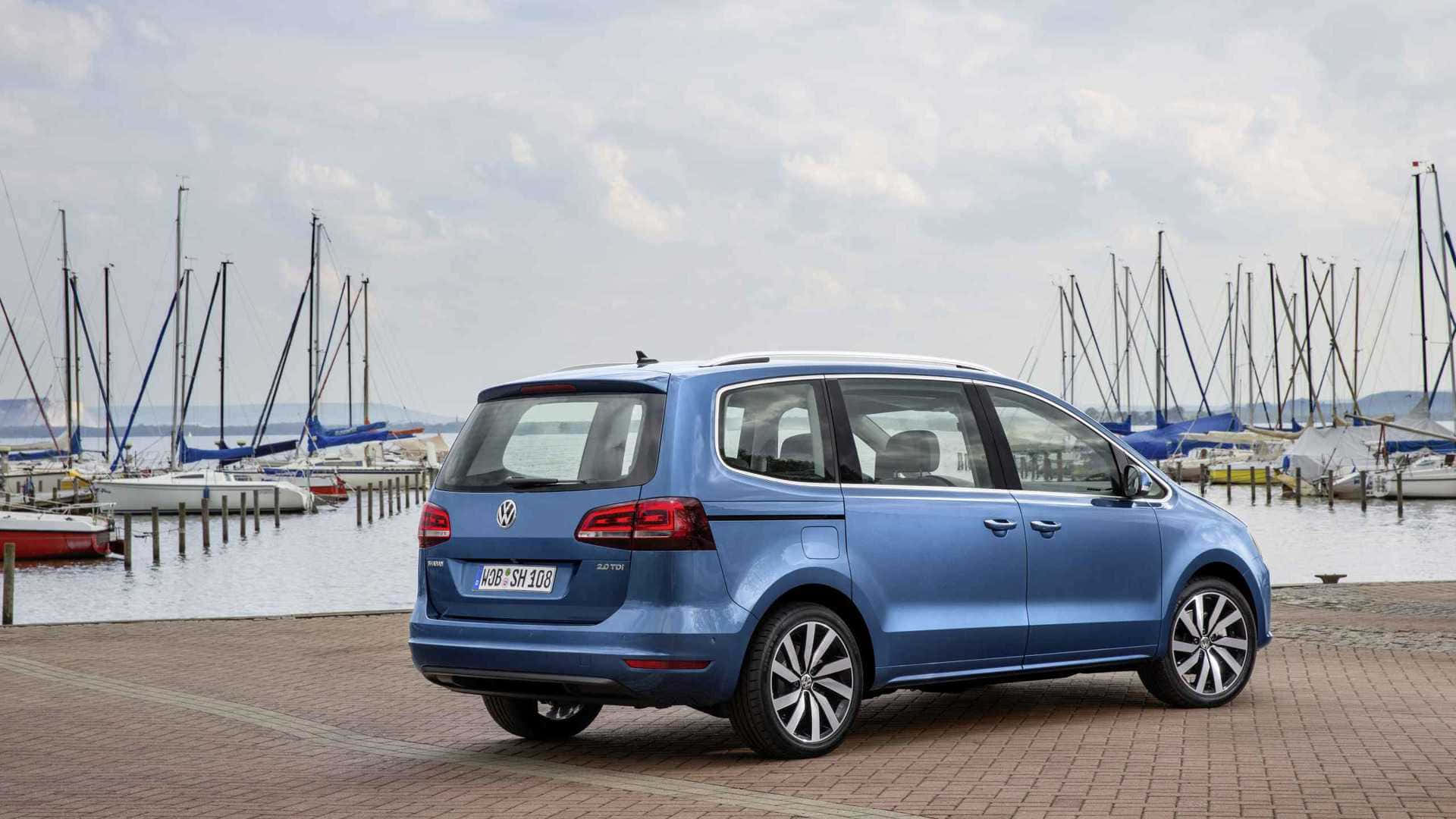 Volkswagen Sharan In Its Finest Elegance Wallpaper