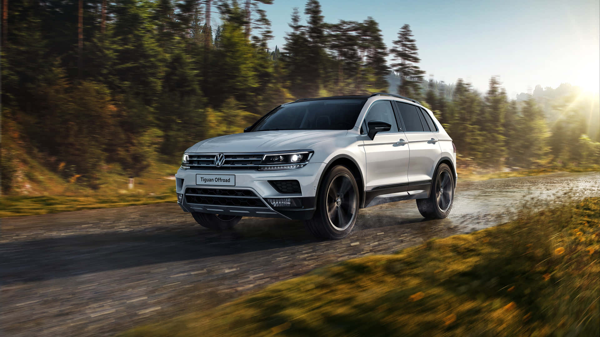 Volkswagen Tiguan Action Tout Terrain Fond d'écran