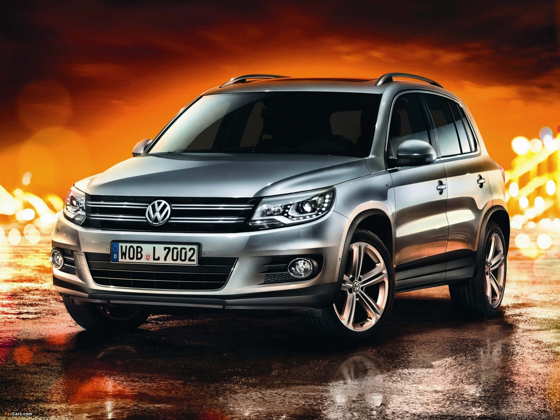 Volkswagen Tiguan Éclat Du Crépuscule Fond d'écran