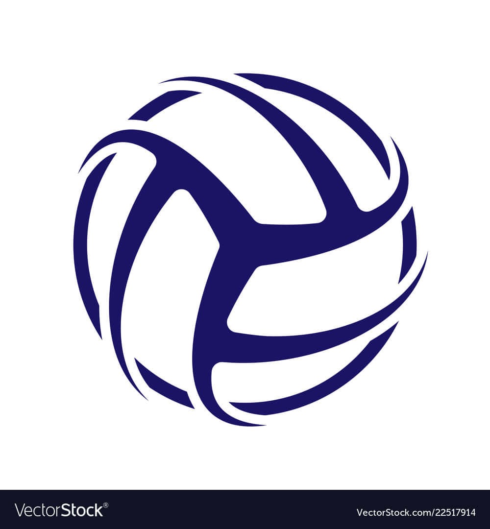 A Volleyball Ball Sitting in the Sand, Ready for a Fun Match Wallpaper