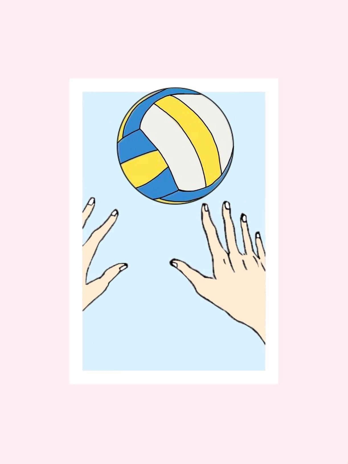 Volleyballdas Spiel Fürs Leben. Wallpaper