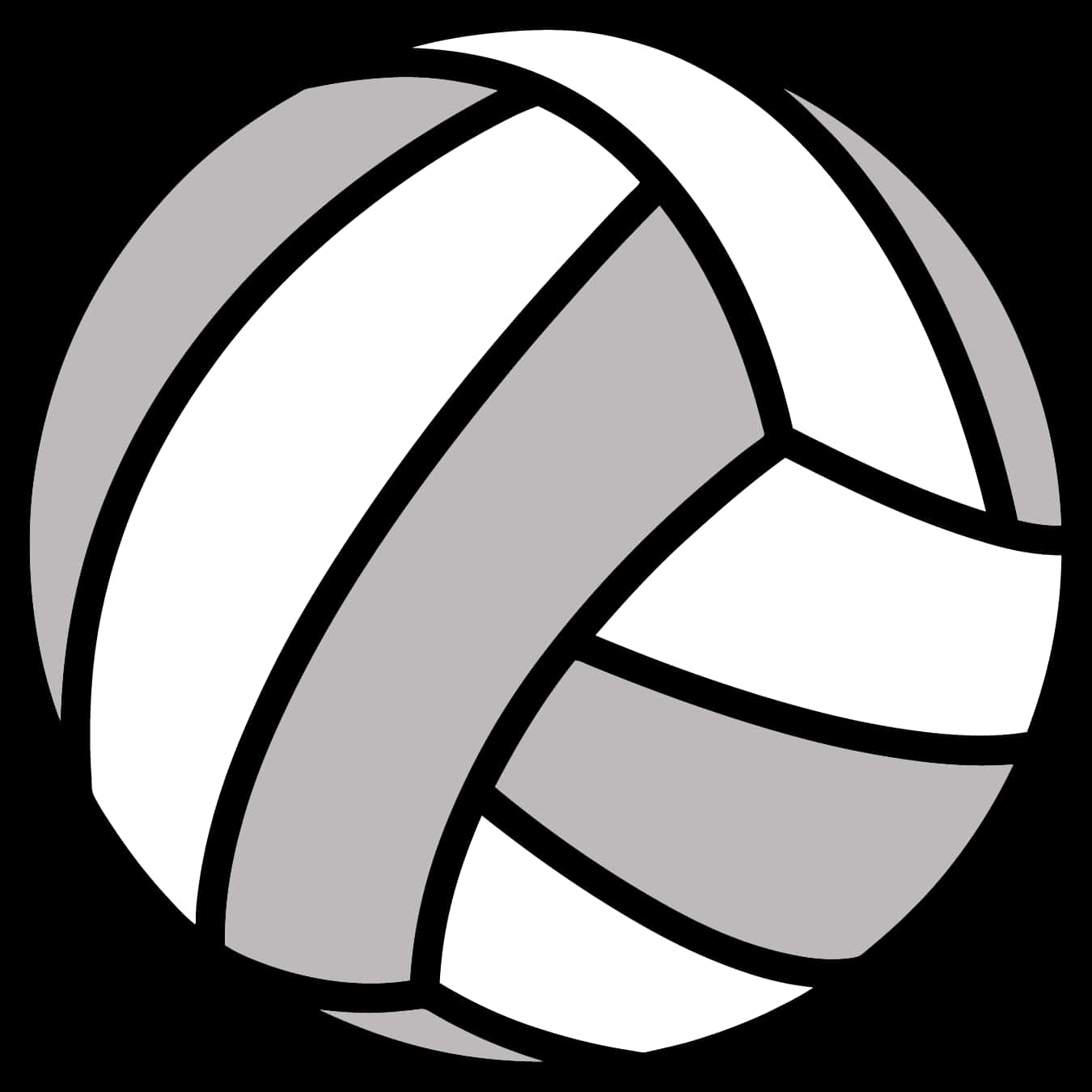 Volleyball Icon Graphic PNG