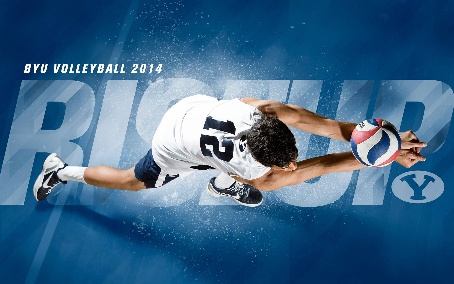 Volleyball Player Dynamic Receiver Wallpaper