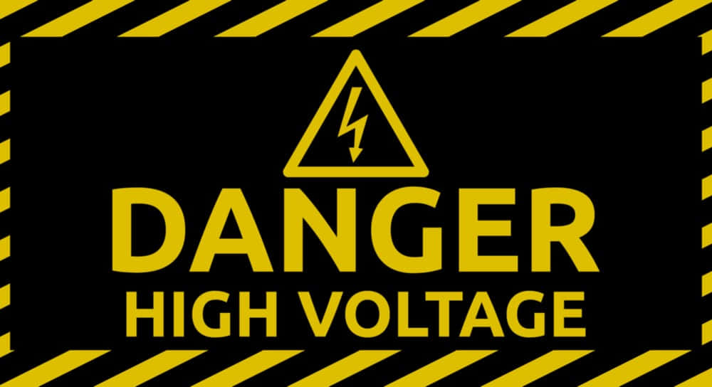 Black And Yellow High Voltage Picture