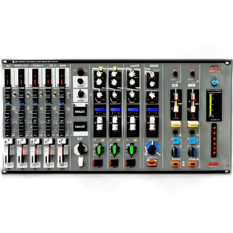 Volume Mixer Panel Png 50 PNG