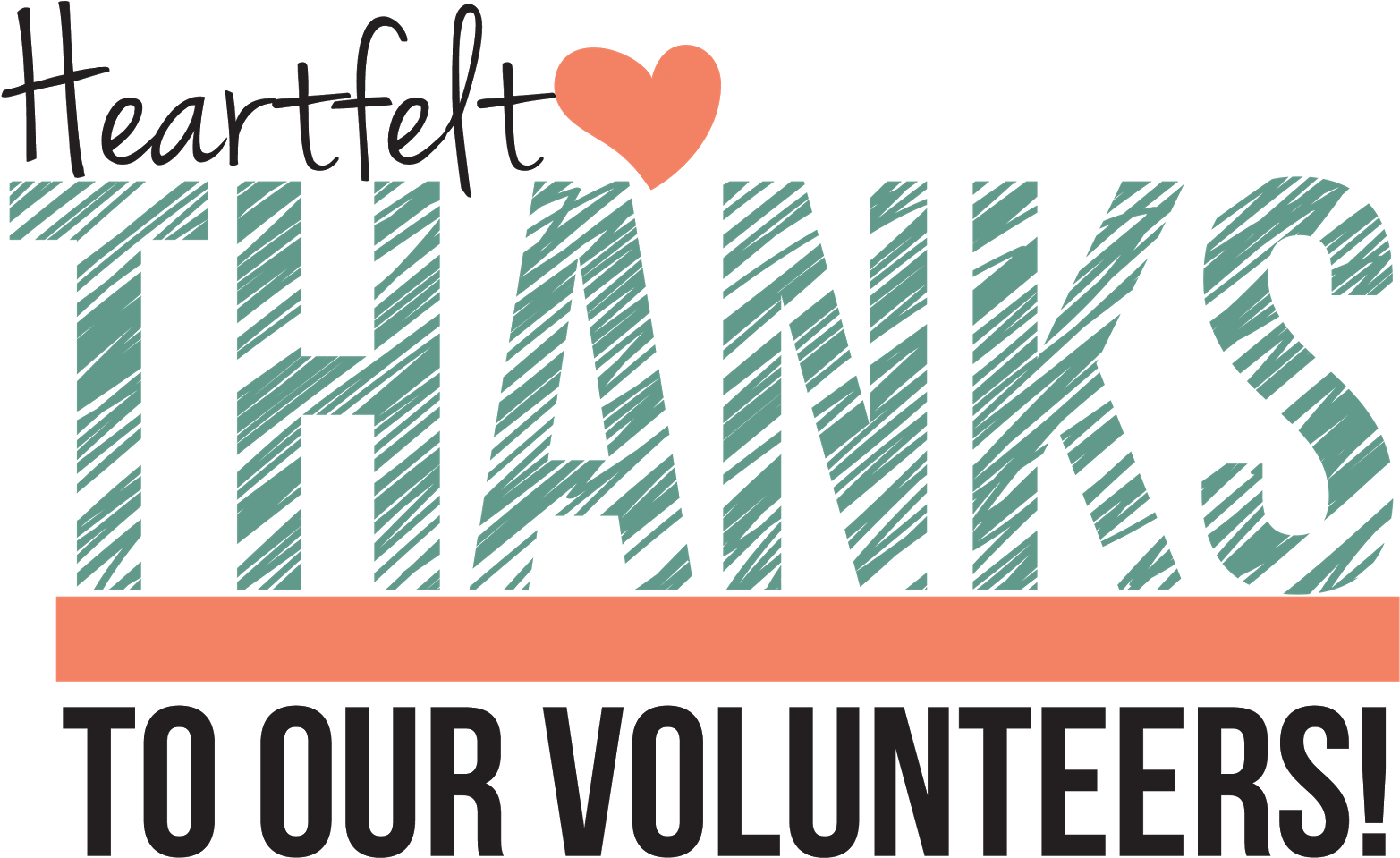 Volunteer Appreciation Graphic PNG