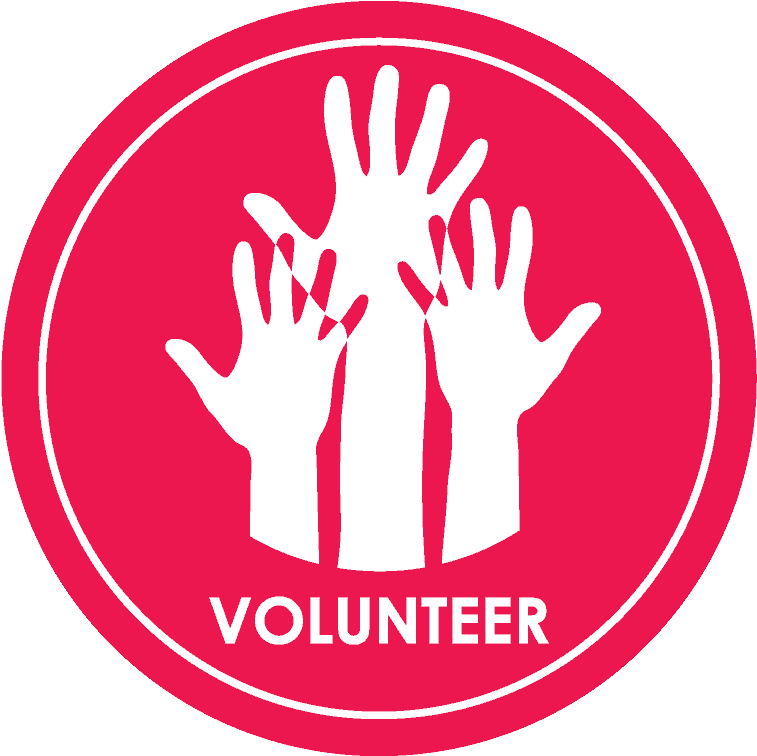 Volunteer Emblem Graphic PNG