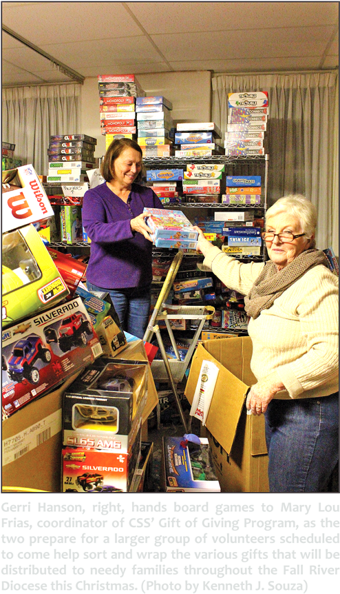 Volunteers Organizing Donated Toys PNG