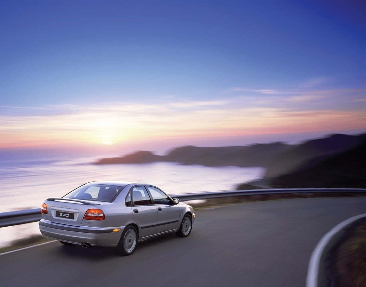 Volvo S40 - A Blend Of Elegance And Performance Wallpaper