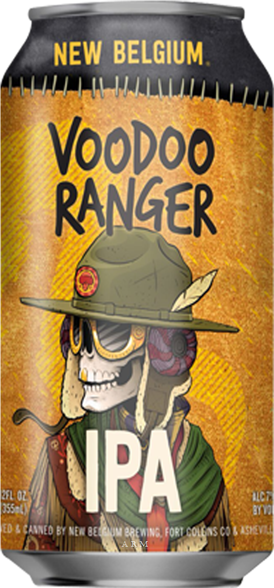 Voodoo Ranger I P A Beer Can PNG
