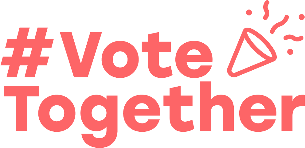 Vote Together Campaign Logo PNG
