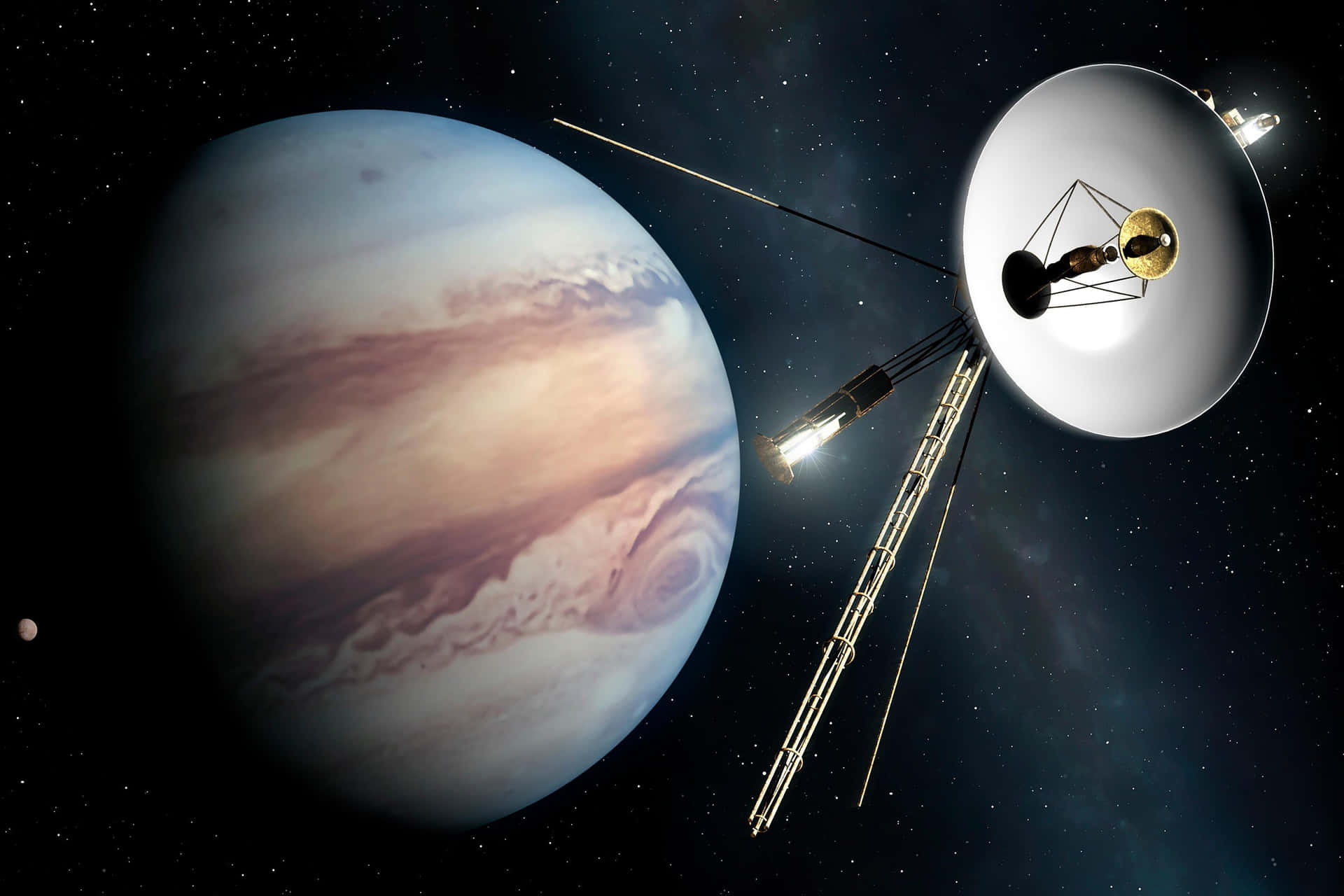 Voyager 1 Passes Planet Jupiter Pictures