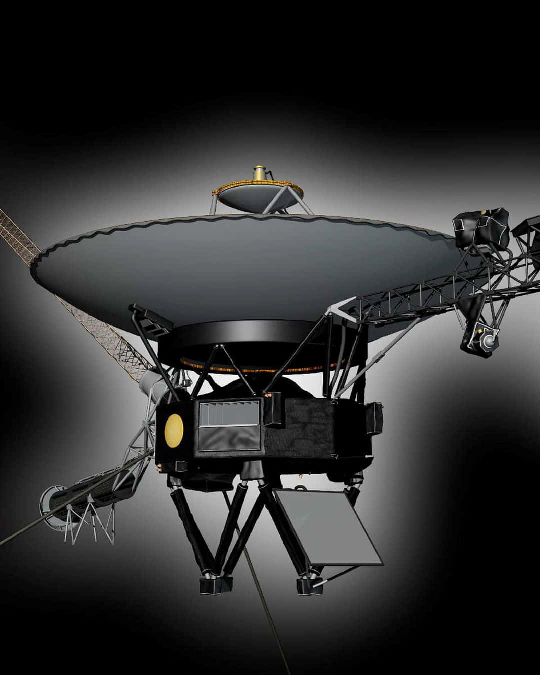 Voyager1 Interstellära Rymdsond-bilder.