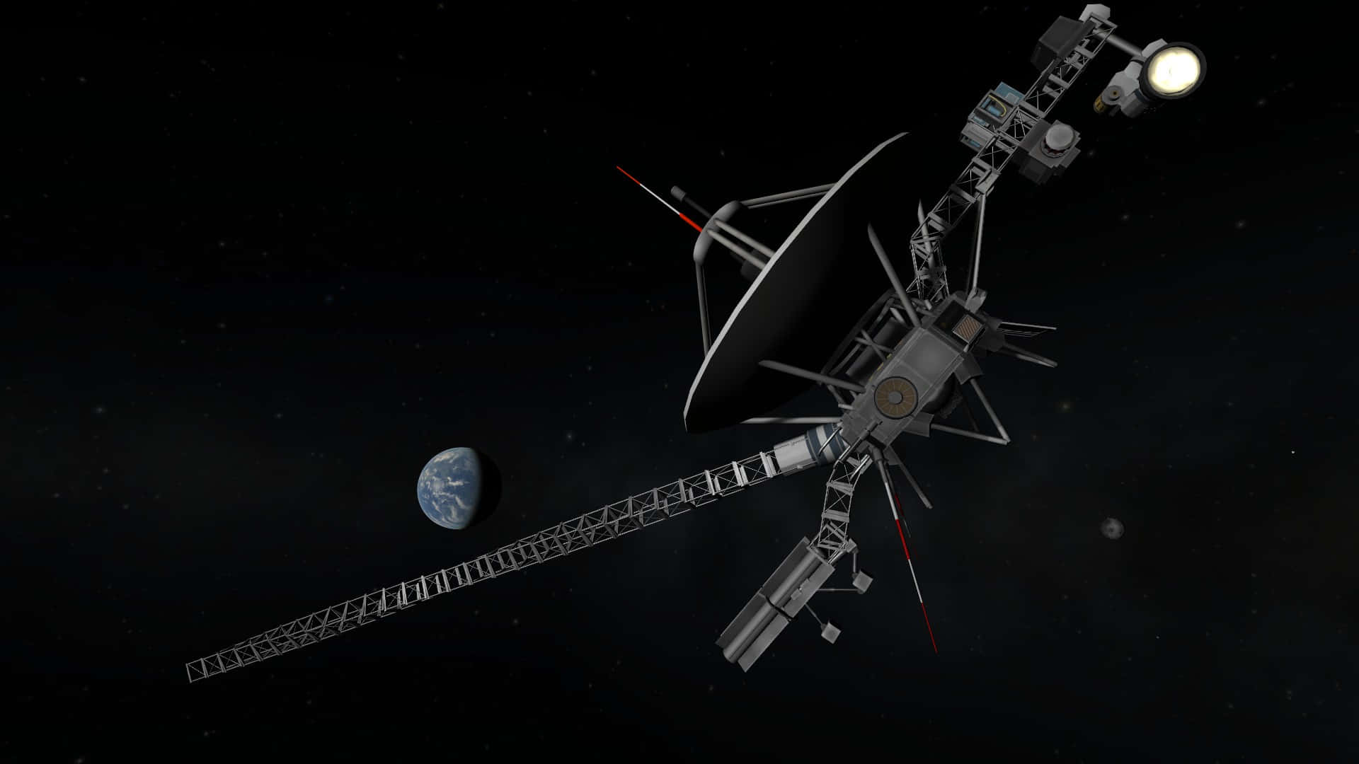 Voyager 1 Interstellar Space Program Picture
