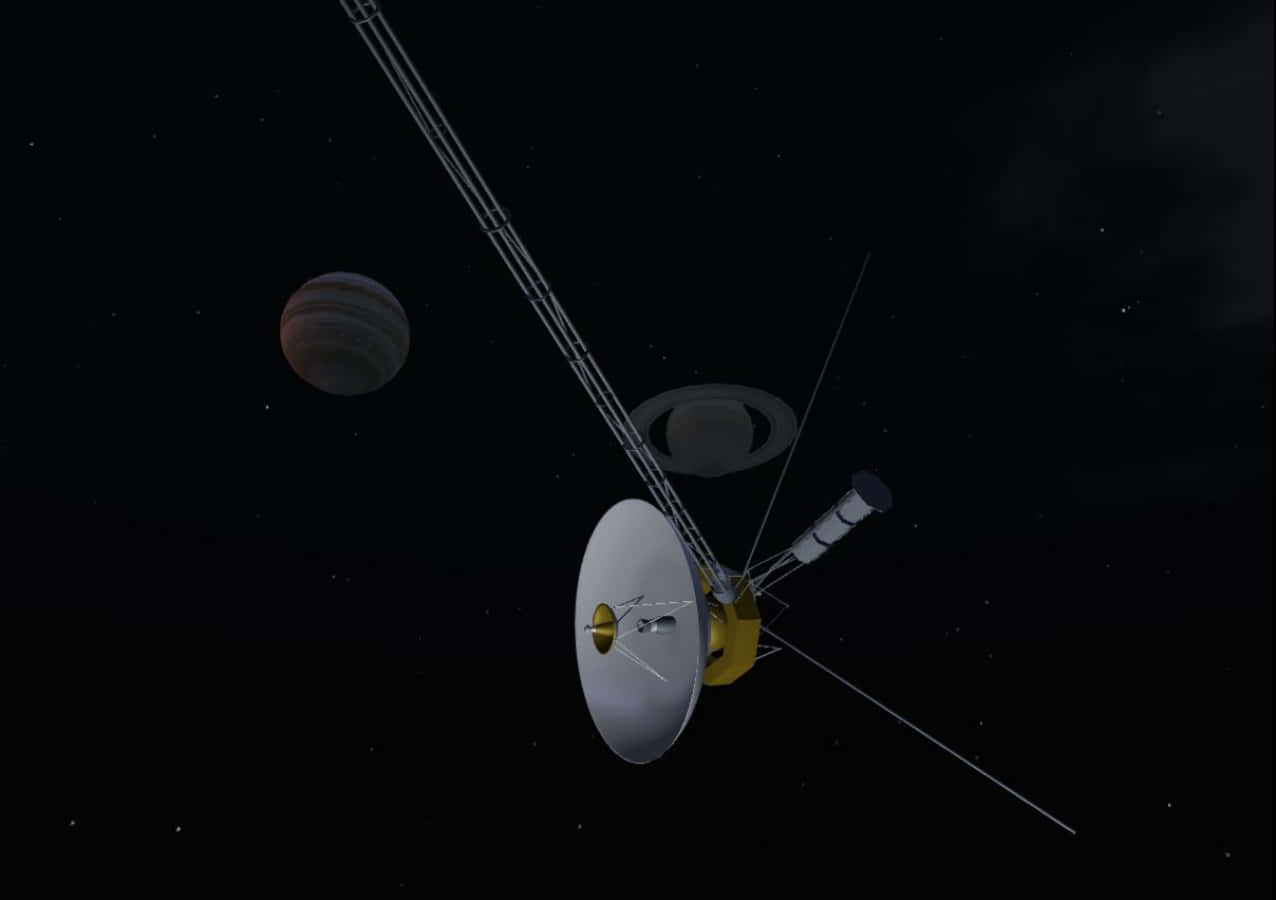 Sondasespaciales Voyager De La Administración Nacional De Aeronáutica Y Del Espacio