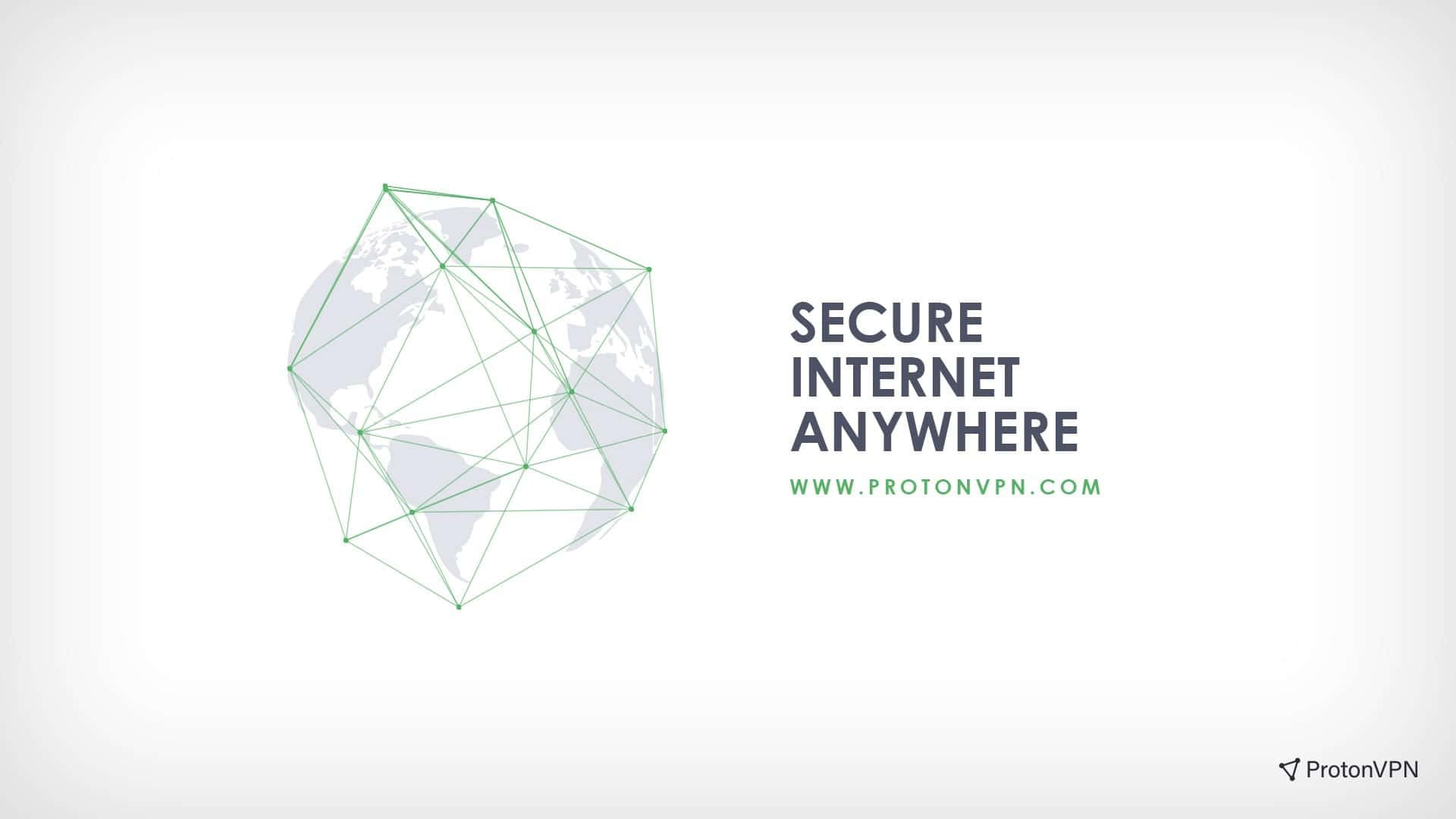 Secure Internet Anywhere Logo Wallpaper