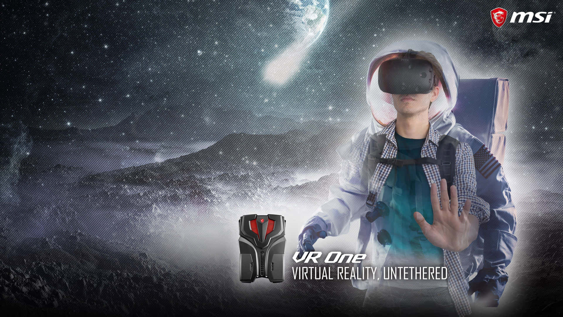 Immersive Virtual Reality Gaming Experience Wallpaper