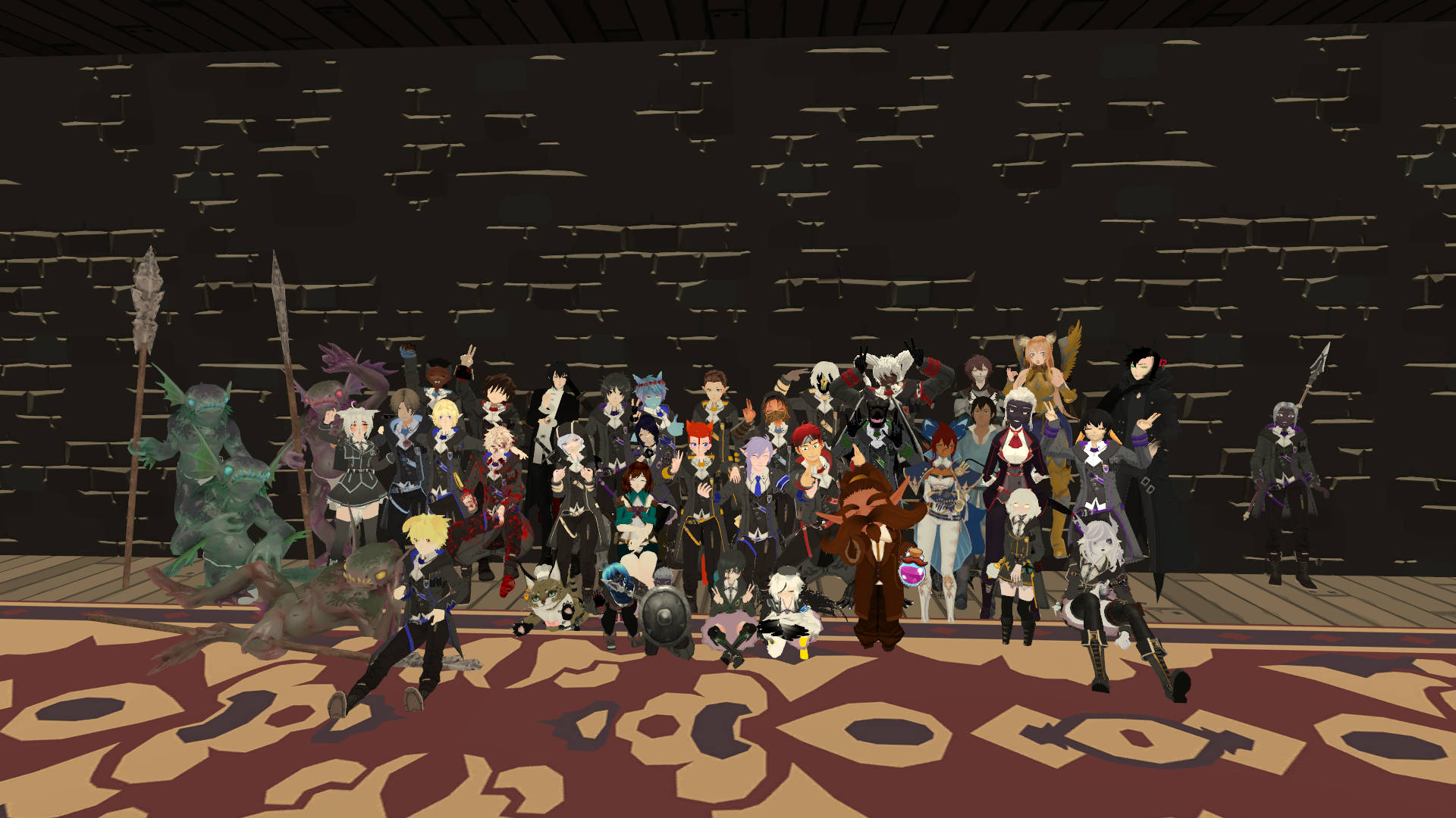 Vrchat Rosewood Institution Wallpaper
