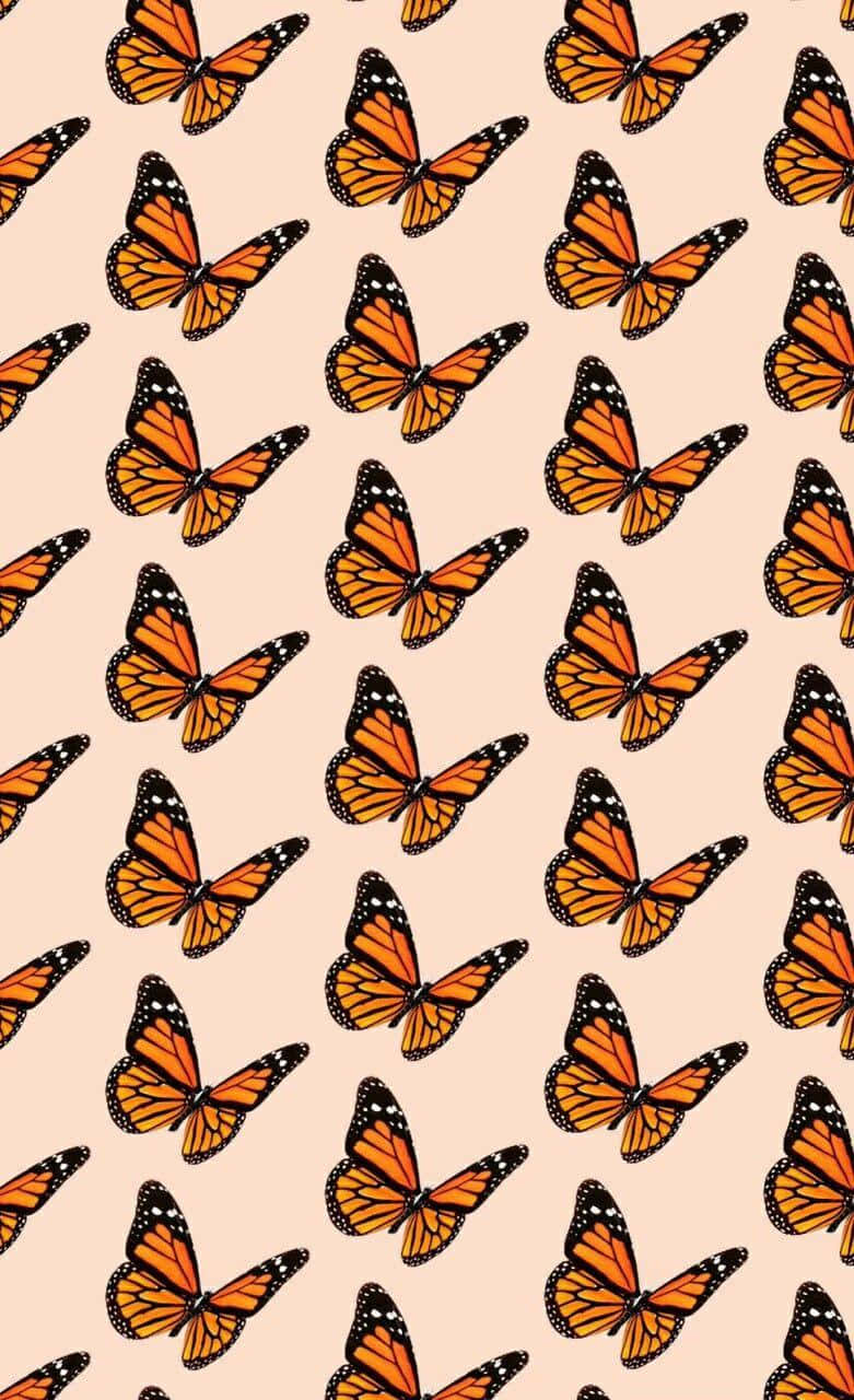 "Be bold and spread your wings like a butterfly." Wallpaper