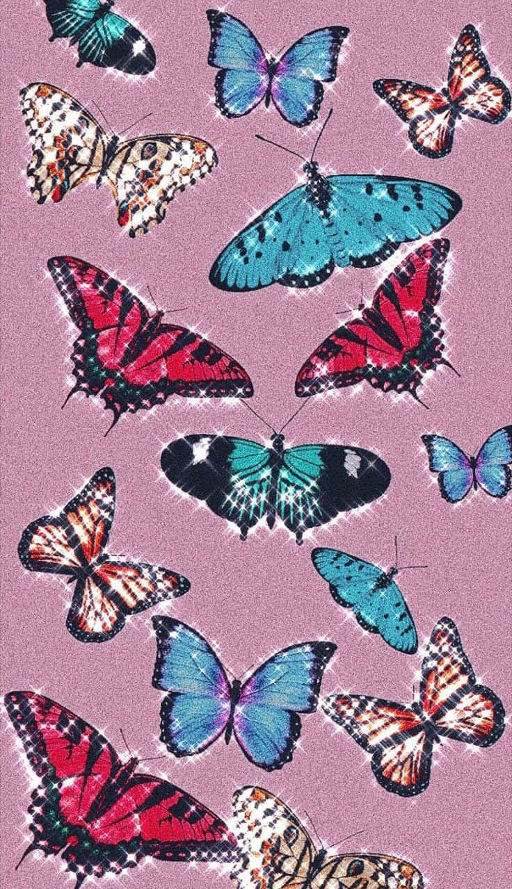 Lassdeinen Inneren Schmetterling Fliegen! Wallpaper